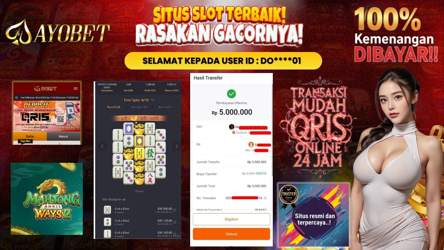 AYOBET JACKPOT SLOT MAHJONG WAYS 2